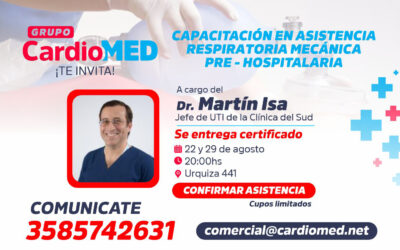 CAPACITACIÓN EN ASISTENCIA RESPIRATORIA MECÁNICA PRE-HOSPITALARIA