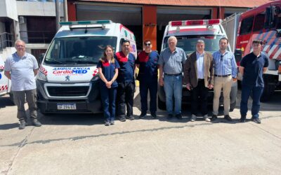 FIRMA DE CONVENIO CON BOMBEROS VOLUNTARIOS DE HUINCA RENANCÓ